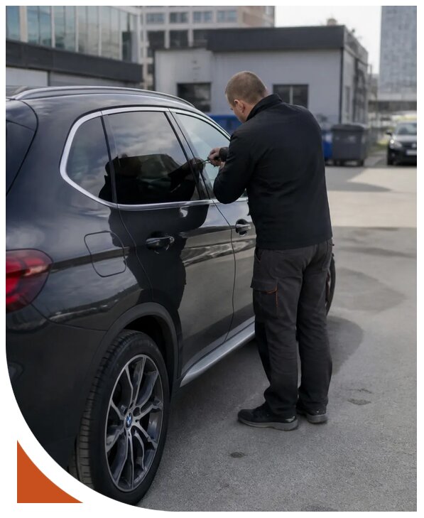 Вскрытие автомобиля БМВ в Назрани от 2568 р. | Разлок-Нзр